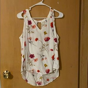 Old Navy floral tank top